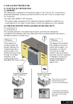 Предварительный просмотр 10 страницы Fulgor Milano F4DWT24FI1 Installation Manual