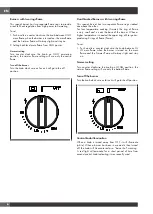 Preview for 10 page of Fulgor Milano F4PGK305S1 Use & Care Manual