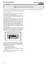 Preview for 24 page of Fulgor Milano F4SP30 1 Use & Care Manual