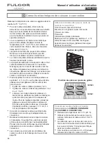 Preview for 46 page of Fulgor Milano F4SP30 1 Use & Care Manual