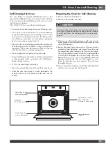 Preview for 27 page of Fulgor Milano F4SP30 3 Series Use & Care Manual