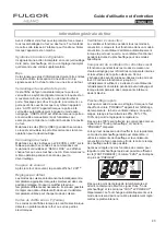 Preview for 43 page of Fulgor Milano F6DP30 1 Series Use & Care Manual