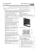 Preview for 51 page of Fulgor Milano F6DP30 1 Series Use & Care Manual