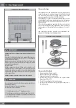 Предварительный просмотр 16 страницы Fulgor Milano F6PGR304S2 Installation Instructions Manual