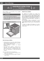 Preview for 6 page of Fulgor Milano F6PIR304S1 Installation Instructions Manual