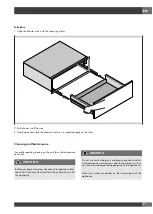 Preview for 9 page of Fulgor Milano F6PWD30 Series Instructions For Installation And Use Manual