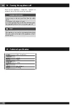 Preview for 28 page of Fulgor Milano F7BC24 1 Series Installation, Use & Maintenance Manual