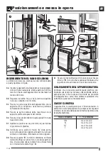 Preview for 8 page of Fulgor Milano FBC 343 T NF ED Instructions For Installation And Use Manual