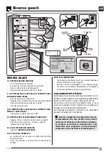 Preview for 15 page of Fulgor Milano FBC 343 T NF ED Instructions For Installation And Use Manual