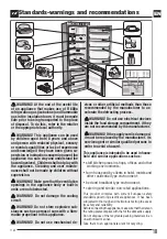 Preview for 18 page of Fulgor Milano FBC 343 T NF ED Instructions For Installation And Use Manual