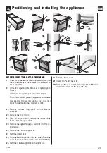 Preview for 21 page of Fulgor Milano FBC 343 T NF ED Instructions For Installation And Use Manual