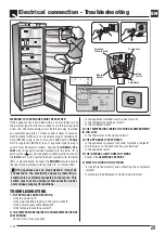 Preview for 29 page of Fulgor Milano FBC 343 T NF ED Instructions For Installation And Use Manual