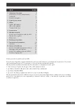 Preview for 3 page of Fulgor Milano FBCD 355 TNF EDBL Instructions For Installation And Use Manual