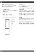 Preview for 28 page of Fulgor Milano FBCD 355 TNF EDBL Instructions For Installation And Use Manual