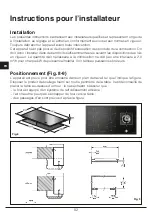 Preview for 82 page of Fulgor Milano FCH 905 ID TS G DWK Instructions For Installation And Use Manual