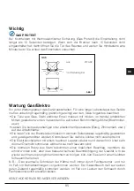 Preview for 95 page of Fulgor Milano FCH 905 ID TS G DWK Instructions For Installation And Use Manual