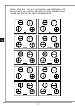 Preview for 102 page of Fulgor Milano FCH 905 ID TS G DWK Instructions For Installation And Use Manual