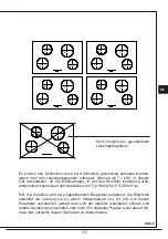 Preview for 103 page of Fulgor Milano FCH 905 ID TS G DWK Instructions For Installation And Use Manual