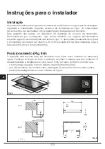 Preview for 172 page of Fulgor Milano FCH 905 ID TS G DWK Instructions For Installation And Use Manual