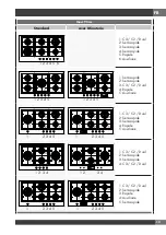 Preview for 43 page of Fulgor Milano FCLH 604 G T WK BK Installation - Use - Maintenance