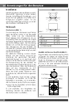 Preview for 46 page of Fulgor Milano FCLH 604 G T WK BK Installation - Use - Maintenance