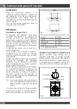 Preview for 60 page of Fulgor Milano FCLH 604 G T WK BK Installation - Use - Maintenance