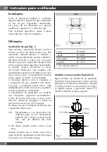 Preview for 88 page of Fulgor Milano FCLH 604 G T WK BK Installation - Use - Maintenance