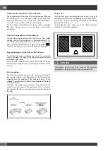 Preview for 26 page of Fulgor Milano FCLH 9008 ID WT Installation - Use - Maintenance