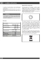 Preview for 42 page of Fulgor Milano FCO 6114 P TM Instructions For Installation And Use Manual