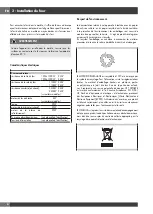 Preview for 78 page of Fulgor Milano FCO 6114 P TM Instructions For Installation And Use Manual