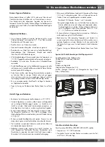 Preview for 131 page of Fulgor Milano FCO 6114 P TM Instructions For Installation And Use Manual