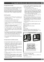 Preview for 167 page of Fulgor Milano FCO 6114 P TM Instructions For Installation And Use Manual