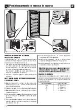 Preview for 6 page of Fulgor Milano FF 352 NF ED X L Instructions For Installation And Use Manual