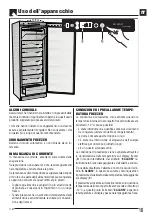 Preview for 10 page of Fulgor Milano FF 352 NF ED X L Instructions For Installation And Use Manual