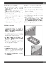 Предварительный просмотр 21 страницы Fulgor Milano FOBQ 1000 G MBK Instructions For Installation And Use Manual