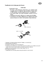 Предварительный просмотр 105 страницы Fulgor Milano FQO 6010 P MT Instructions For Installation And Use Manual