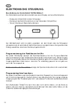 Предварительный просмотр 118 страницы Fulgor Milano FQO 6010 P MT Instructions For Installation And Use Manual