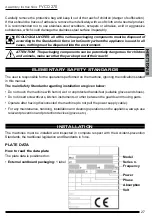 Предварительный просмотр 27 страницы Fulgor Milano FVCD 270 Instructions For Installation Manual