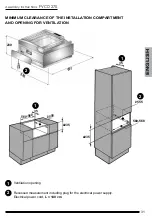 Предварительный просмотр 31 страницы Fulgor Milano FVCD 270 Instructions For Installation Manual