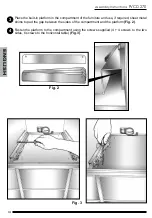 Предварительный просмотр 34 страницы Fulgor Milano FVCD 270 Instructions For Installation Manual