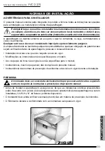 Предварительный просмотр 103 страницы Fulgor Milano FVCD 270 Instructions For Installation Manual