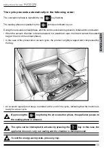 Предварительный просмотр 53 страницы Fulgor Milano FVCD 270 Operating And Service Manual