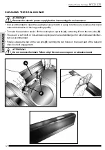 Предварительный просмотр 62 страницы Fulgor Milano FVCD 270 Operating And Service Manual