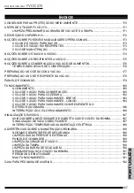 Предварительный просмотр 167 страницы Fulgor Milano FVCD 270 Operating And Service Manual