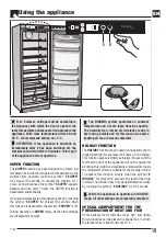 Preview for 18 page of Fulgor Milano ITALIAN Series Instructions For Installation And Use Manual