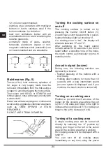 Предварительный просмотр 24 страницы Fulgor Milano LIFELINE FSH 804 ID TS User Instructions