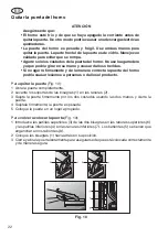 Preview for 102 page of Fulgor Milano LIFELINE LO 6115 Instructions For Installation And Use Manual