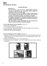 Preview for 180 page of Fulgor Milano LIFELINE LO 6115 Instructions For Installation And Use Manual