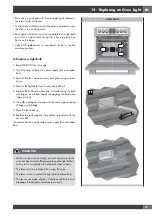 Preview for 21 page of Fulgor Milano Sofia F6PGR304S1 Use & Care Manual