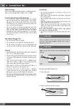 Предварительный просмотр 14 страницы FULGOR ACCENTO Series Use & Care Manual